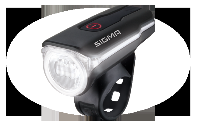 Sigma Sport AURA 60 USB 				Good visibility all around