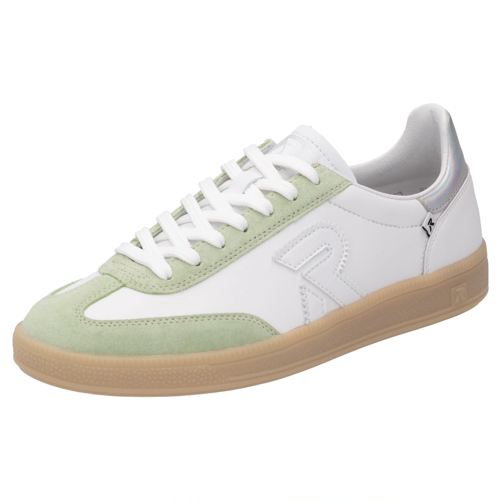 RIEKER Sport Sneaker »San Diego« Retro-Sneaker Freizeitschuh Halbschuh mit herausnehmbarem Fußbett ▷ für