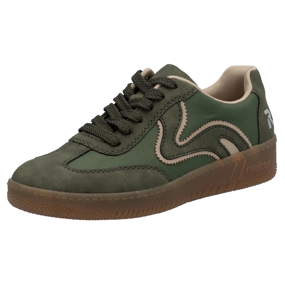 RIEKER Sport Plateausneaker Freizeitschuh Halbschuh Schnürschuh in veganer Verarbeitung bestellen