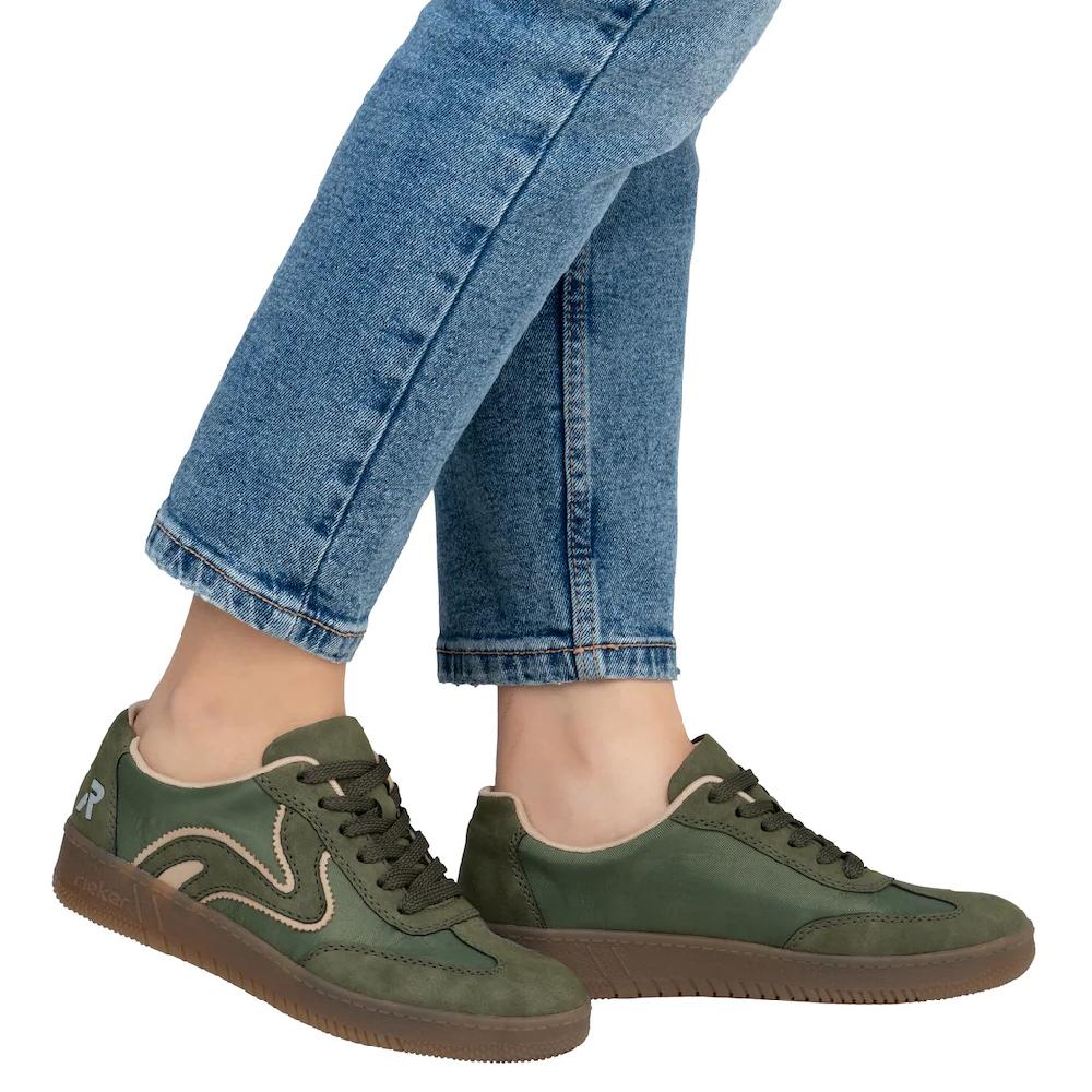 RIEKER Sport Plateausneaker Freizeitschuh Halbschuh Schnürschuh in veganer Verarbeitung bestellen Online
