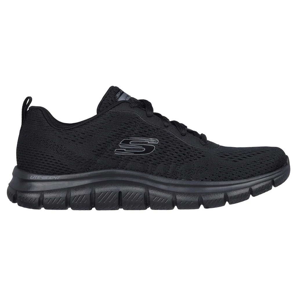Skechers Sneaker »TRACK-NEW STAPLE« Fitnesssneaker Freizeitschuh mit Skechers Memory Foam ▷ für Outlet
