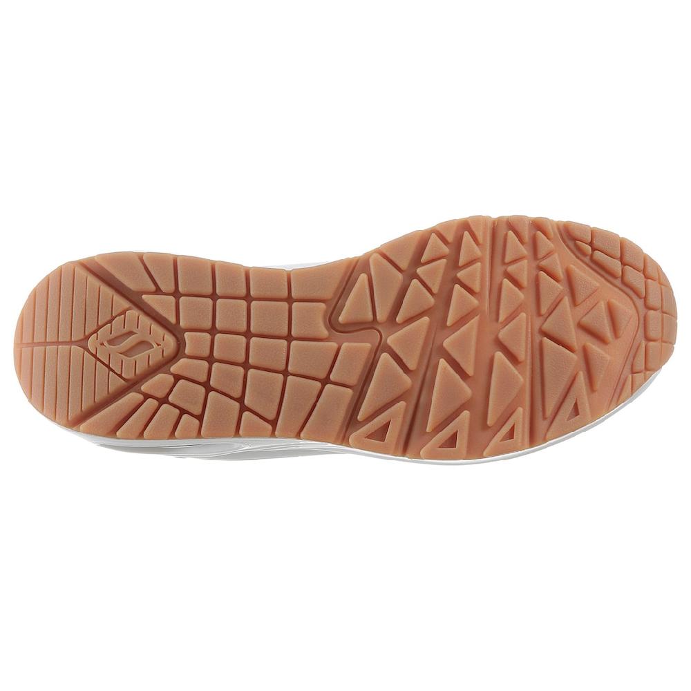 Skechers Slip-On Sneaker »UNO SHIMMER AWAY« Slipper Freizeitschuh Plateausneaker mit modischem Keilabsatz ▷ für Auslauf
