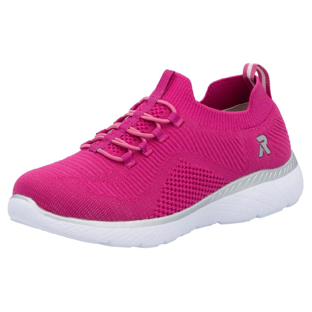 RIEKER Sport Slip-On Sneaker Slipper Freizeitschuh Schlupfschuh mit Elastik-Einstieg kaufen