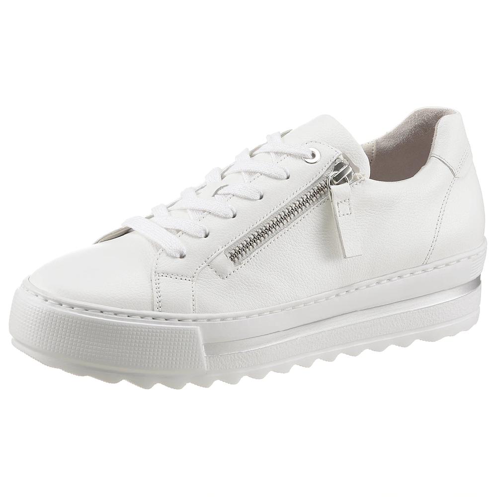 Gabor Plateausneaker »FLORENZ« in Schuhweite G (=weit) Freizeitschuh Halbschuh Schnürschuh