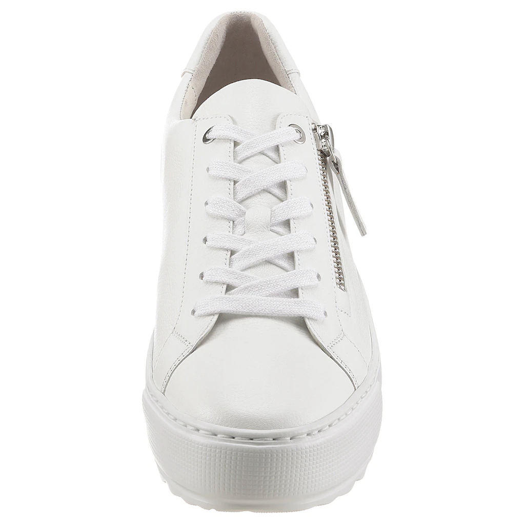 Gabor Plateausneaker »FLORENZ« in Schuhweite G (=weit) Freizeitschuh Halbschuh Schnürschuh Kostenloser Versand