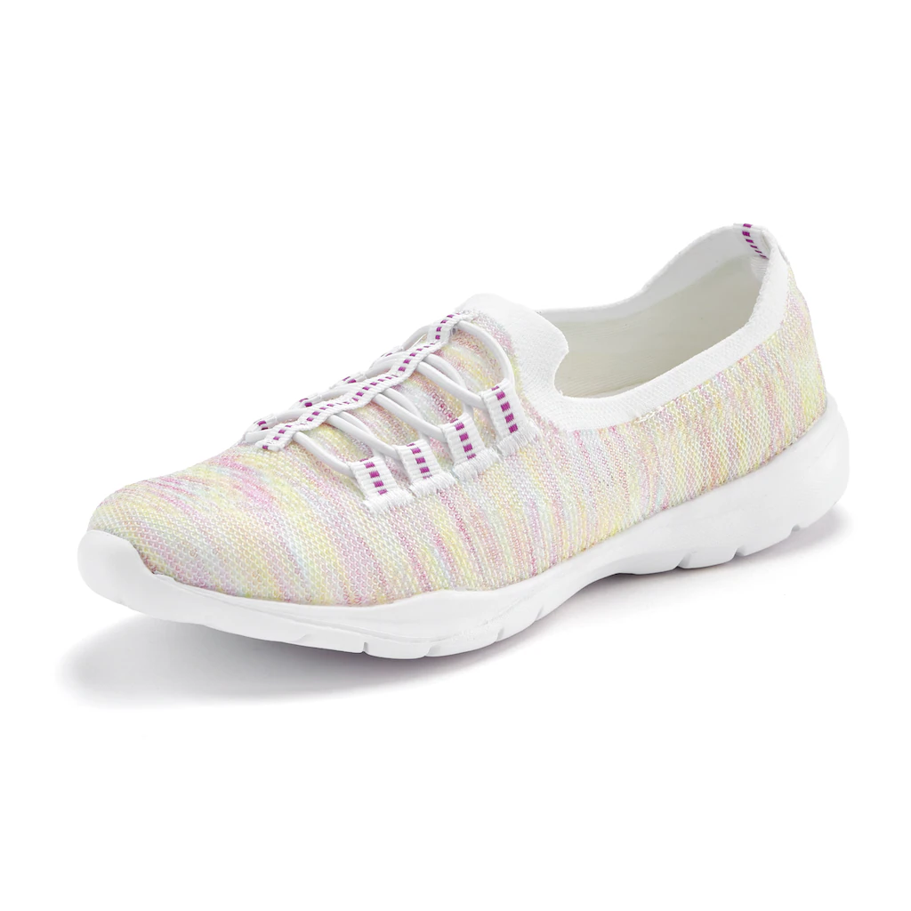 LASCANA Sneaker Slipper Halbschuh zum Reinschlüpfen leichtes Meshmaterial VEGAN Fabrik Onlineshop