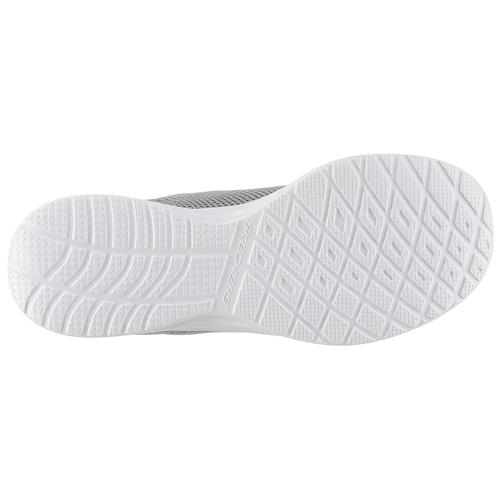 Skechers Sneaker »Skech-Air Dynamight - Fast Brake« Metallic-Element an der Ferse Freizeitschuh Halbschuh Schnürschuh online bestellen Sonderangebot