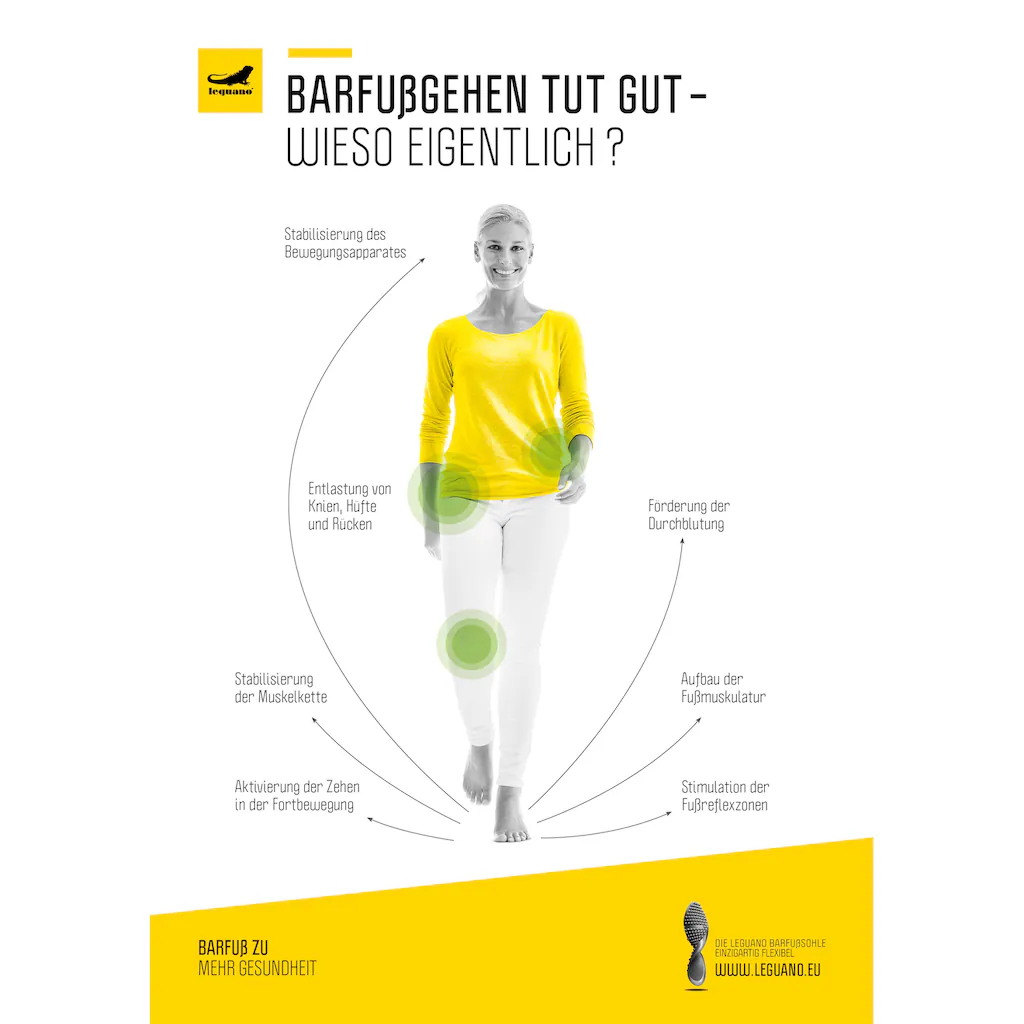 Leguano Barfußschuh »GO« mit praktischer Schnürung Freizeitschuh Halbschuh Schnürschuh online kaufen Online Shopping