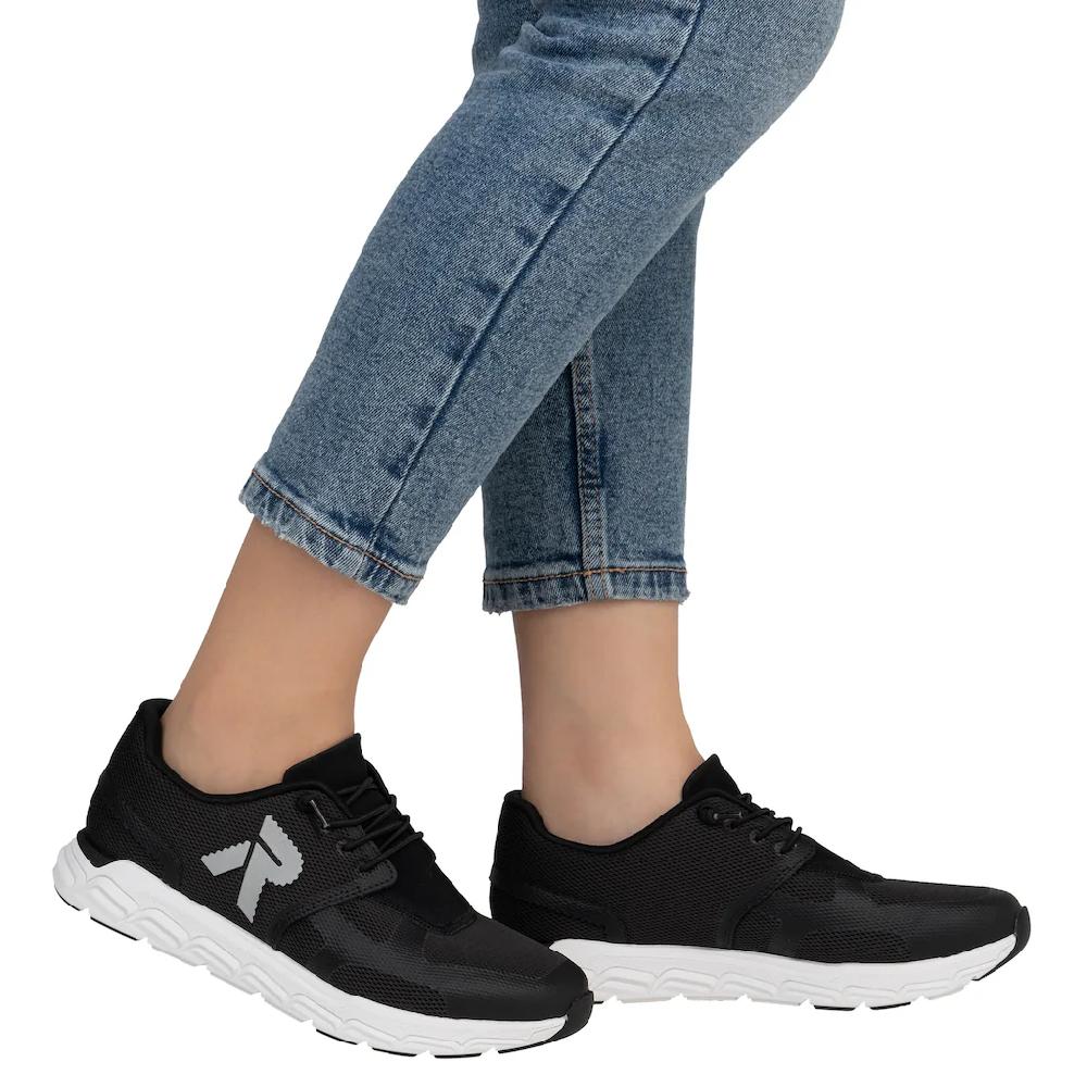 RIEKER Sport Slip-On Sneaker »Preston« Freizeitschuh Halbschuh Schlupfschuh mit Gummizug Exklusivangebot