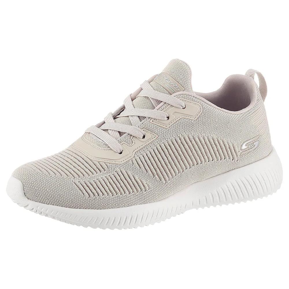 Skechers Sneaker »Bobs Squad - Tough Talk« Freizeitschuh Halbschuh Schnürschuh mit Skech-Knit