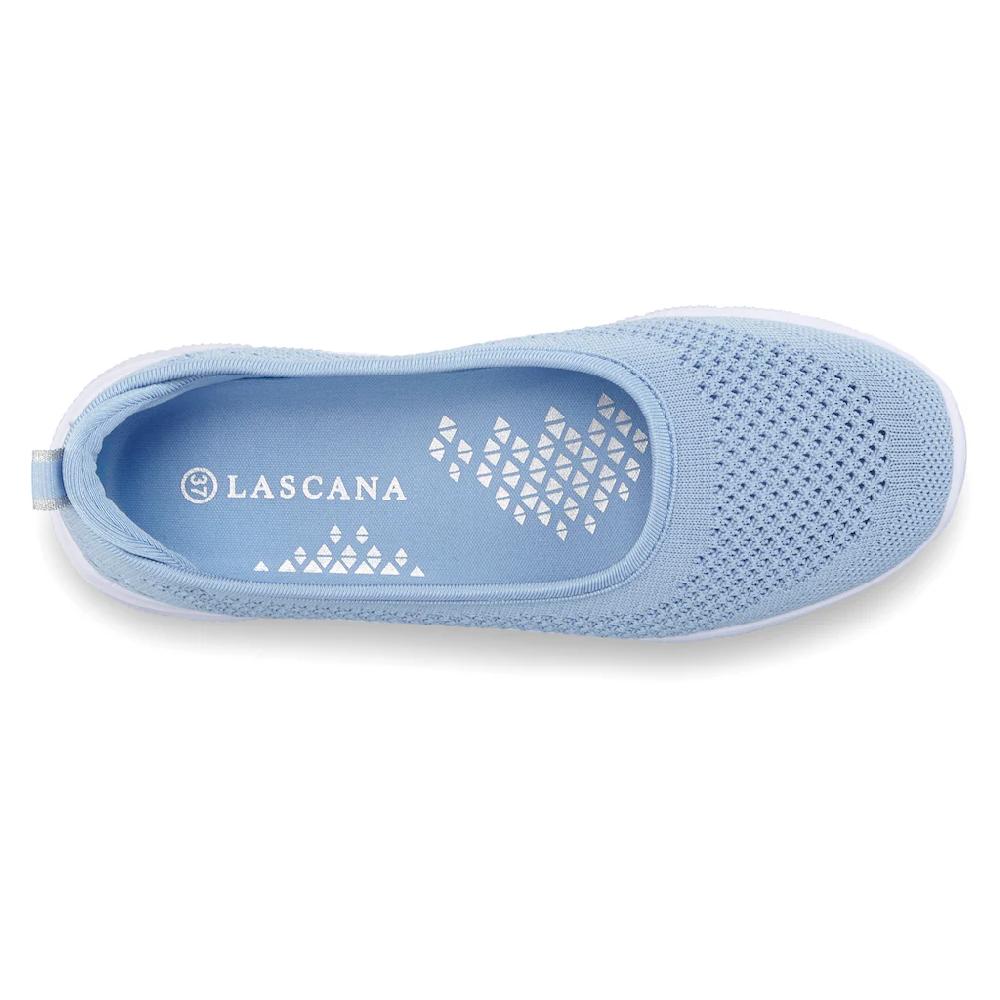 LASCANA Sneaker Ballerinas »ultraleichter Slipper Slip-On-Sneaker« Freizeitschuh aus Mesh weicher Innensohle VEGAN kaufen Cyber Monday