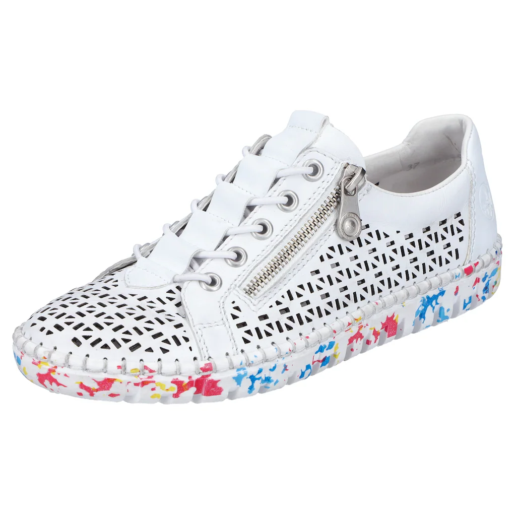 Rieker Slip-On Sneaker Halbschuh Freizeitschuh Schlupfschuh mit Gummizug bestellen