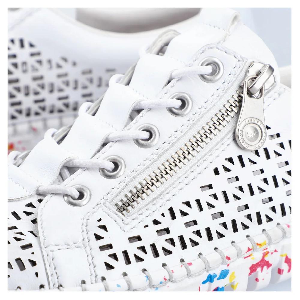 Rieker Slip-On Sneaker Halbschuh Freizeitschuh Schlupfschuh mit Gummizug bestellen Muttertagsangebot