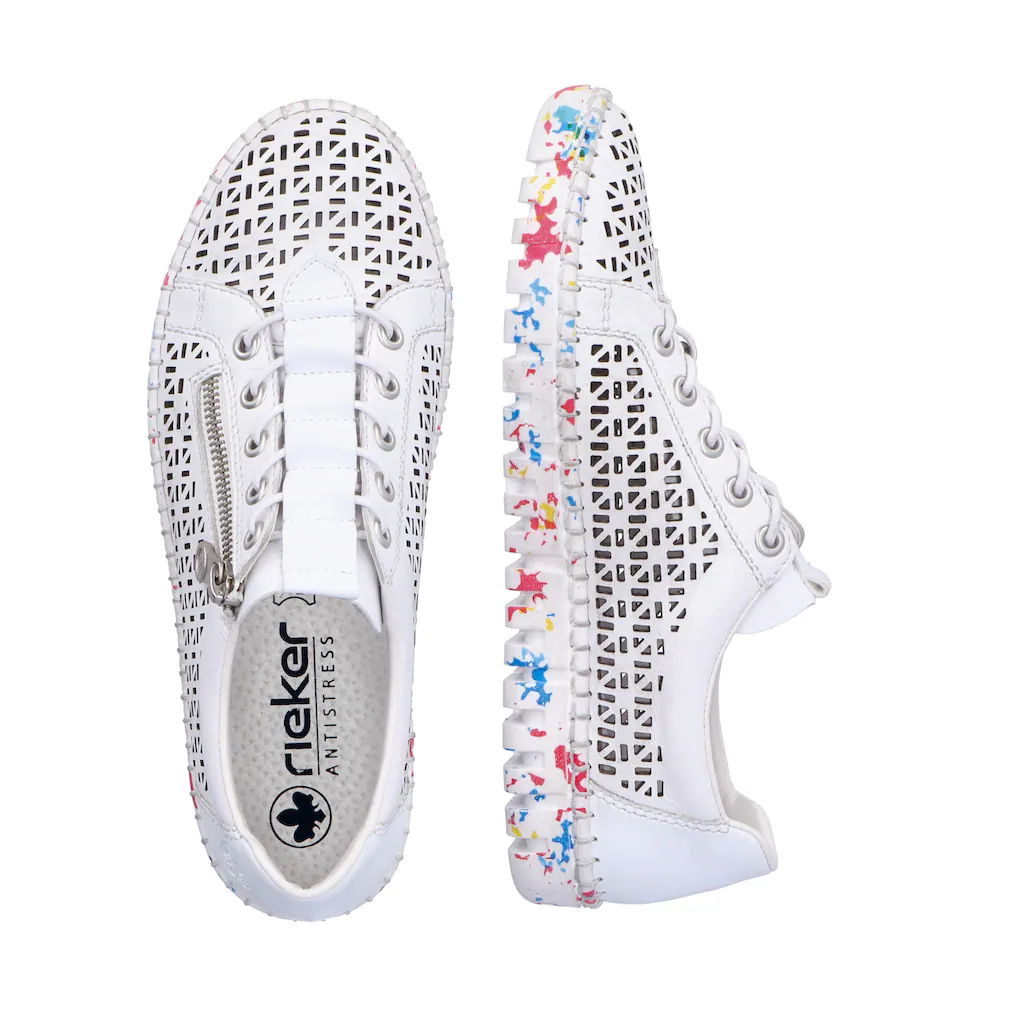 Rieker Slip-On Sneaker Halbschuh Freizeitschuh Schlupfschuh mit Gummizug bestellen Muttertagsangebot