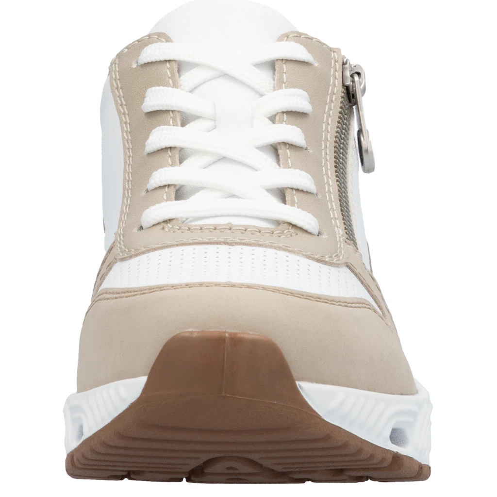 RIEKER Sport Keilsneaker Schnürschuh Halbschuh Freizeitsneaker mit Reißverschluss kaufen Online Outlet