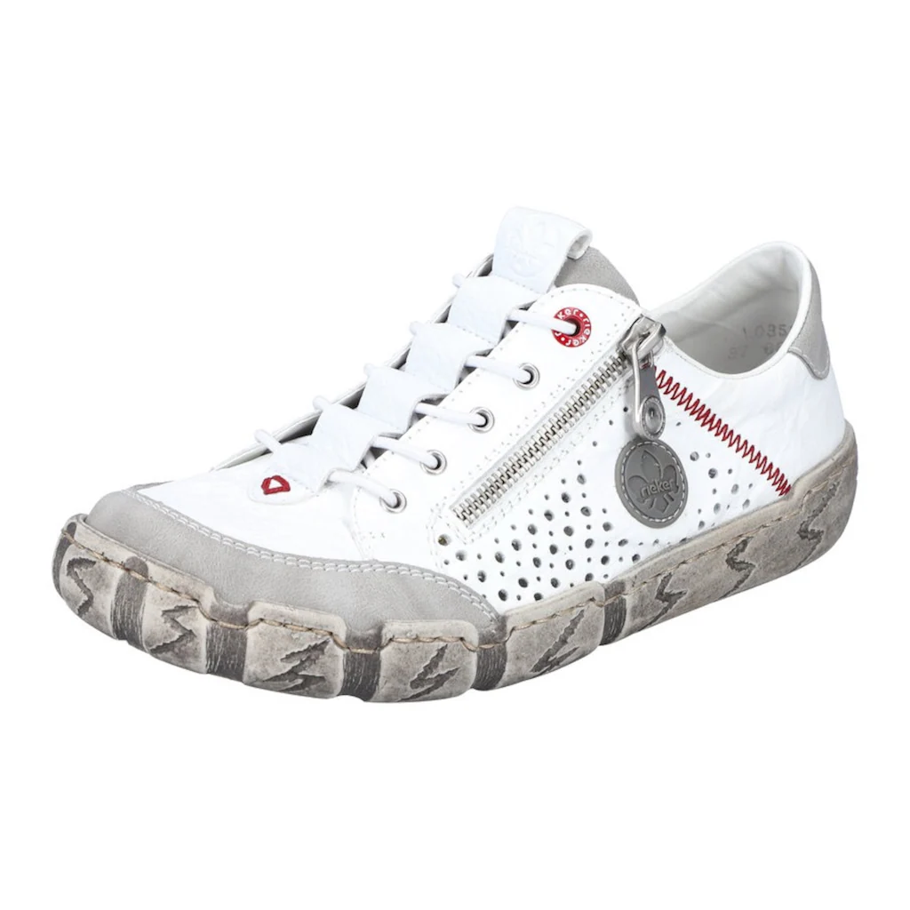 Rieker Slip-On Sneaker mit Sohle im Used-Look Freizeitschuh Halbschuh Schlupfschuh online kaufen