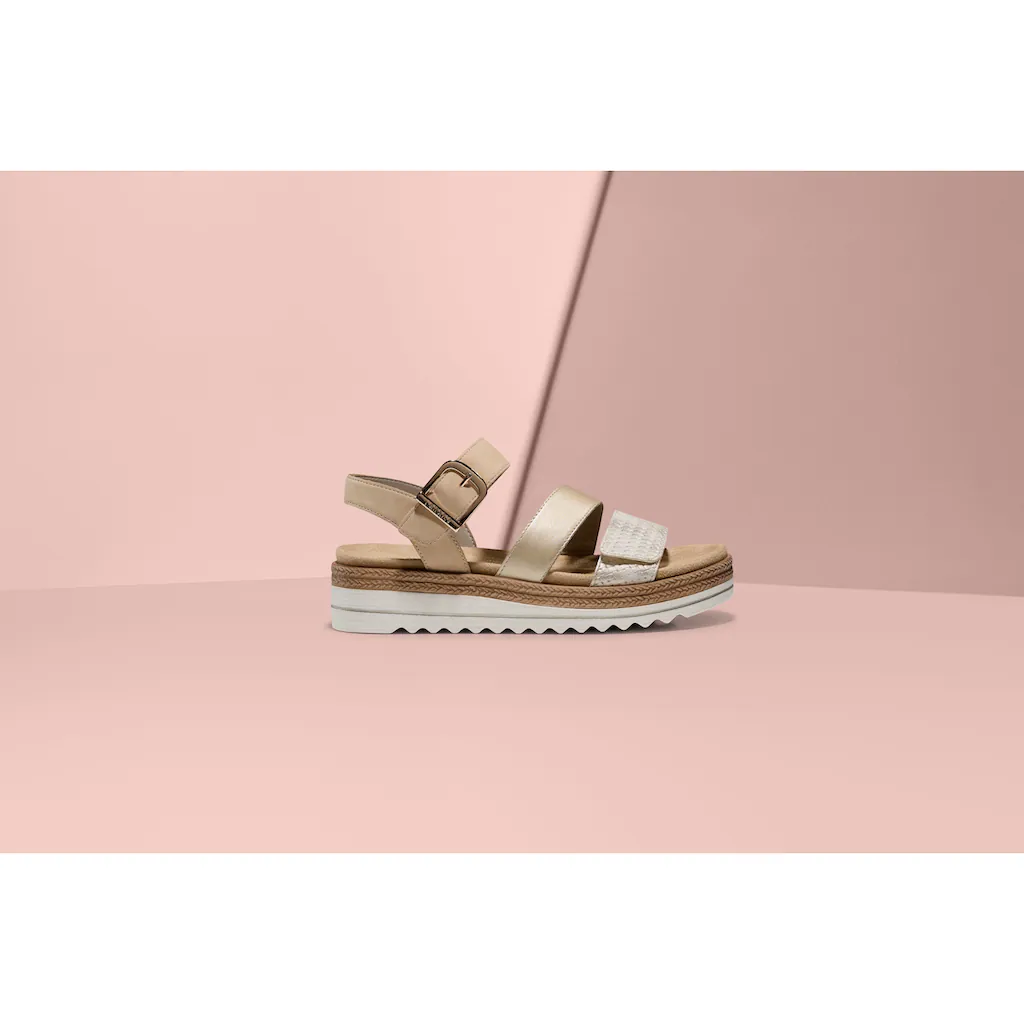 Remonte Keilsandalette Keilabsatz Sommerschuh Sandale in veganer Verarbeitung online kaufen Sonderangebot der Fabrik