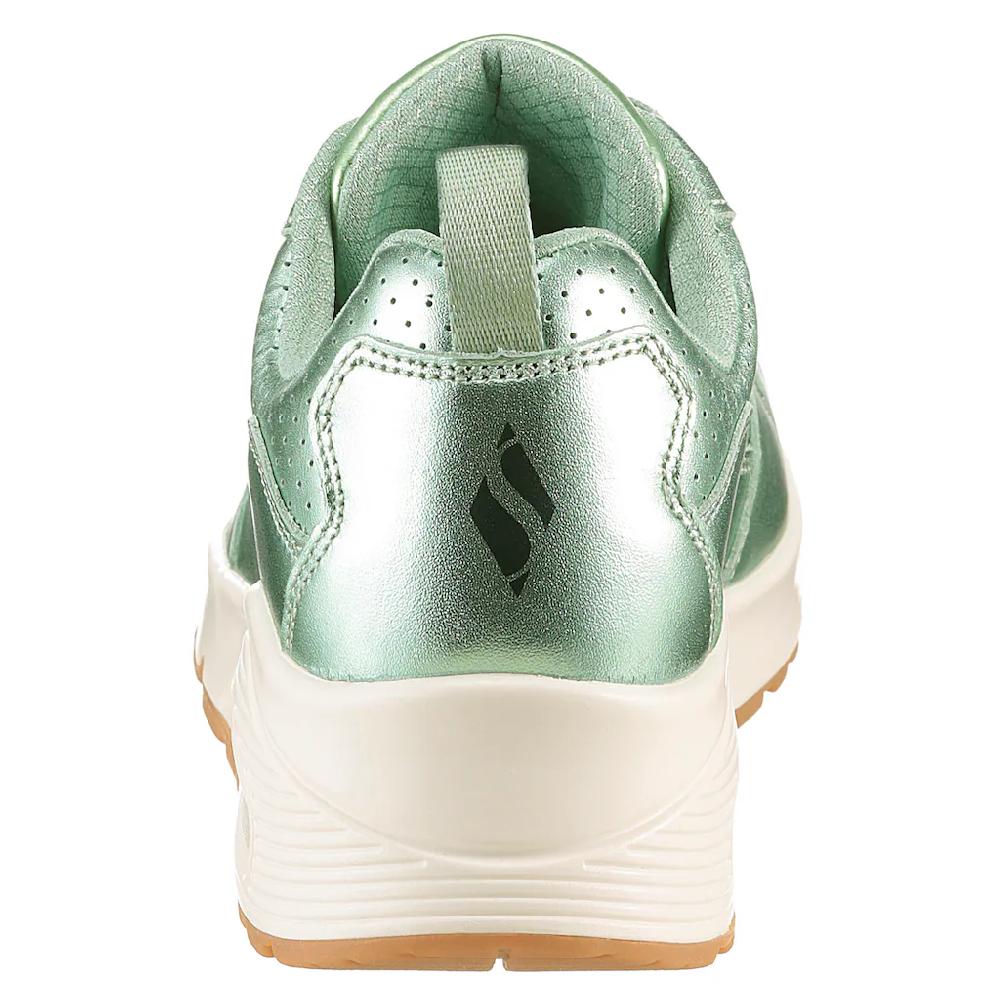 Skechers Sneaker »UNO-METALLIXS« Keilsneaker Plateausneaker Schnürschuh Halbschuh im Metallic-Look online kaufen Nur noch ein Tag übrig