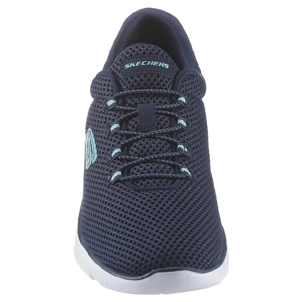 Skechers Slip-On Sneaker »Summits« Slipper Freizeitschuh Komfortschuh mit gepolstertem Schaftrand bestellen Kostenloser Versand international