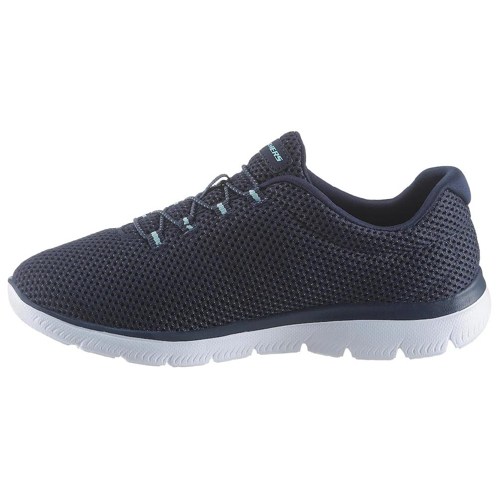 Skechers Slip-On Sneaker »Summits« Slipper Freizeitschuh Komfortschuh mit gepolstertem Schaftrand bestellen Kostenloser Versand international