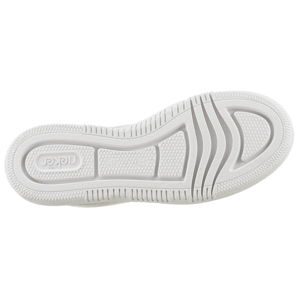 Rieker Plateausneaker Sneaker Slip-On Sneaker Slipper 150 Jahre RIEKER Jubiläumsartikel ▷ für Im Verkauf