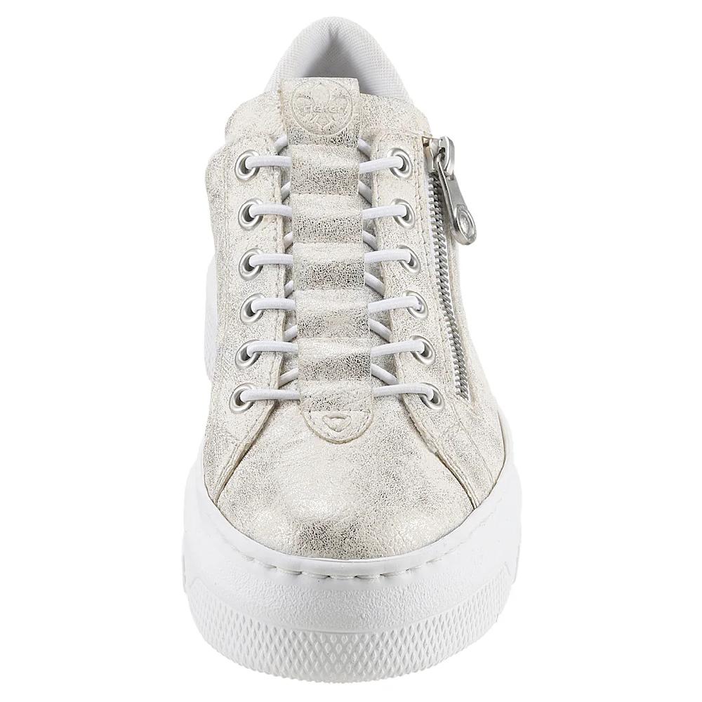 Rieker Plateausneaker Sneaker Slip-On Sneaker Slipper 150 Jahre RIEKER Jubiläumsartikel ▷ für Im Verkauf