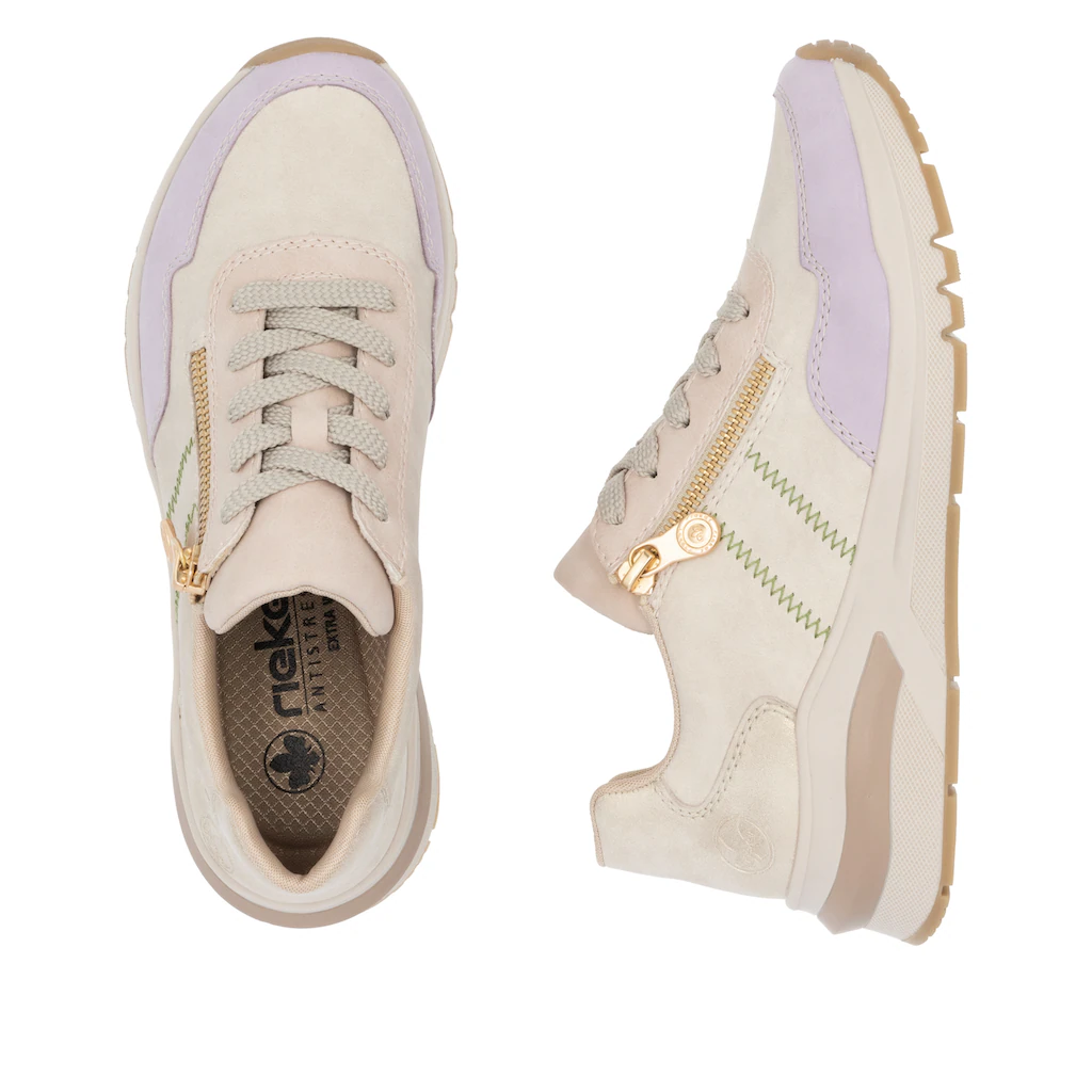 Rieker Wedgesneaker Freizeitschuh Halbschuh Schnürschuh in bequemer Form online kaufen Hotsell