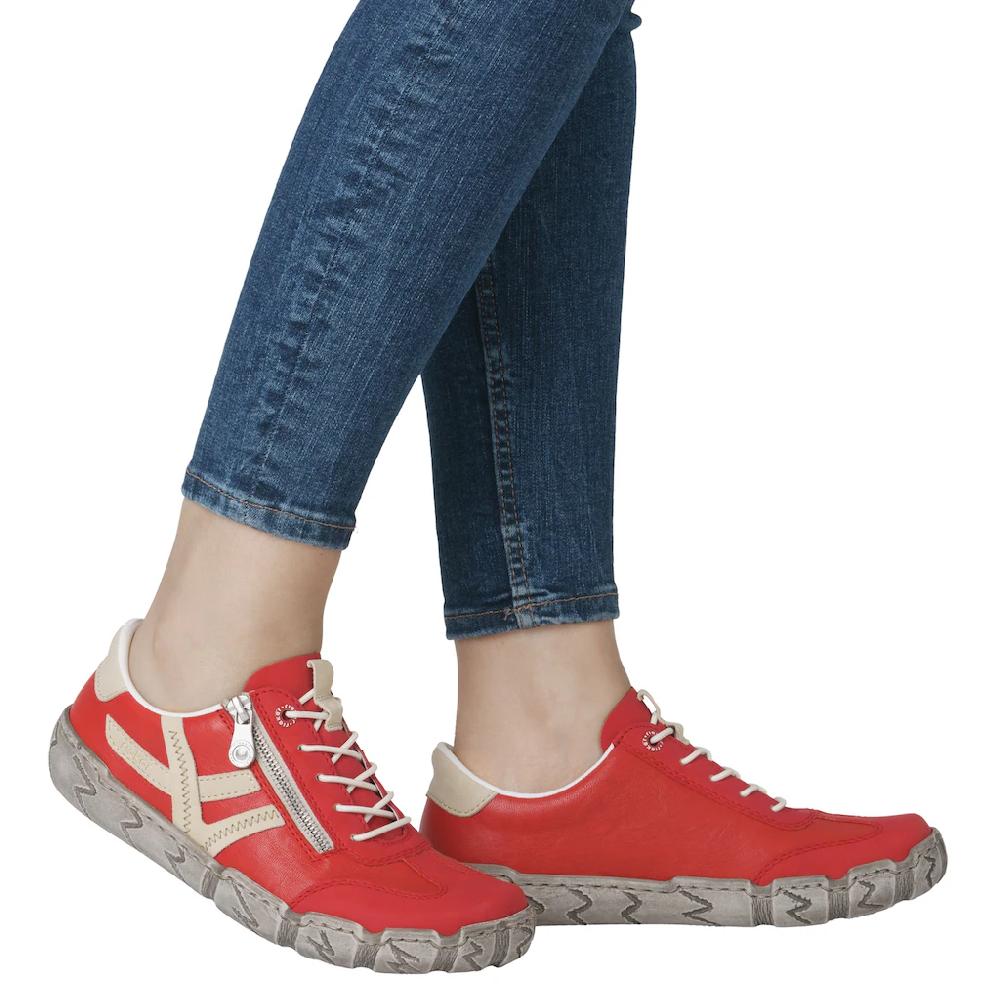 Rieker Slip-On Sneaker Halbschuh Schlupfschuh Freizeitschuh mit weicher Innensohle online kaufen Fabrik Onlineshop