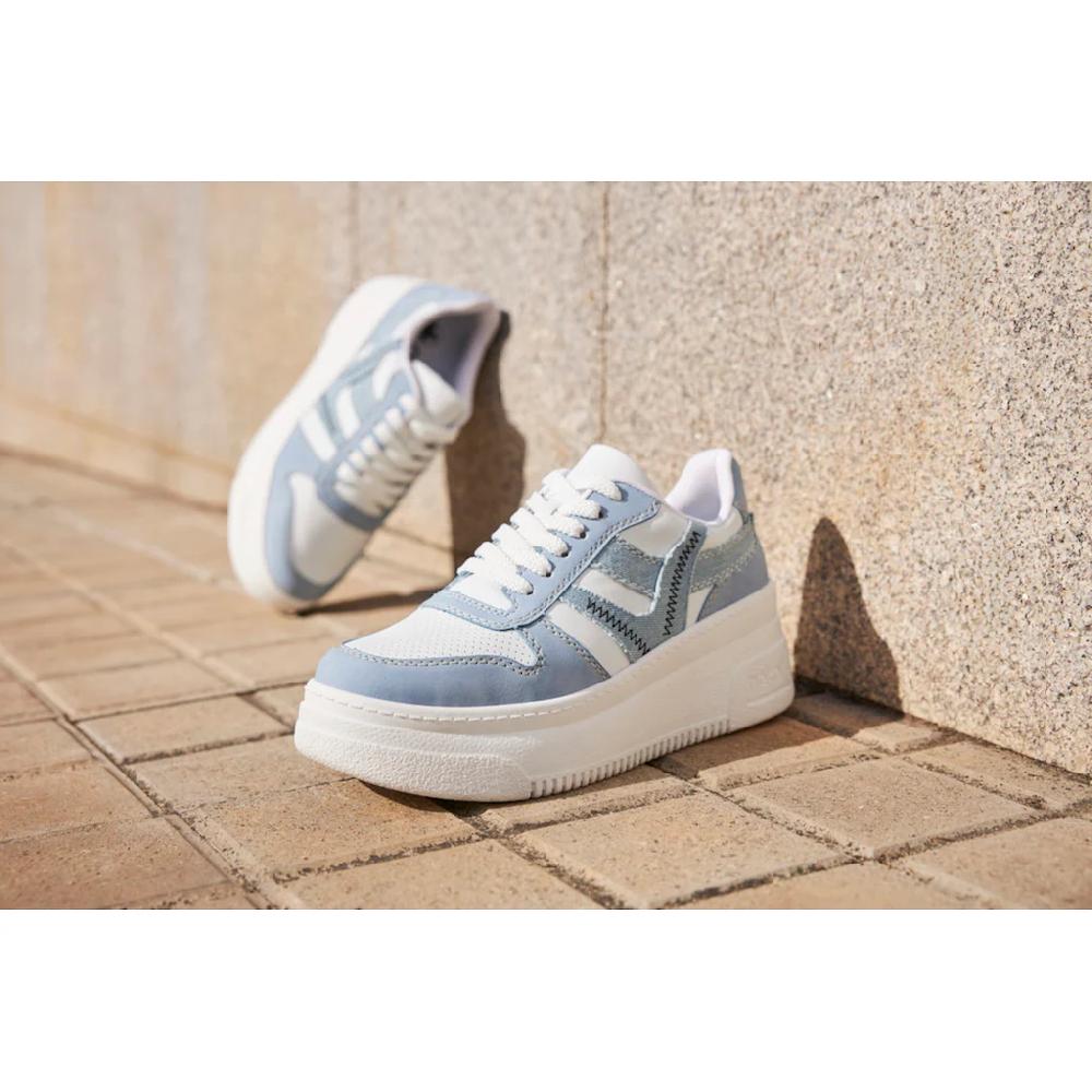 Rieker Plateausneaker Freizeitschuh Halbschuh Schnürschuh mit gepolstertem Schaftrand online bestellen Fabrikpreis