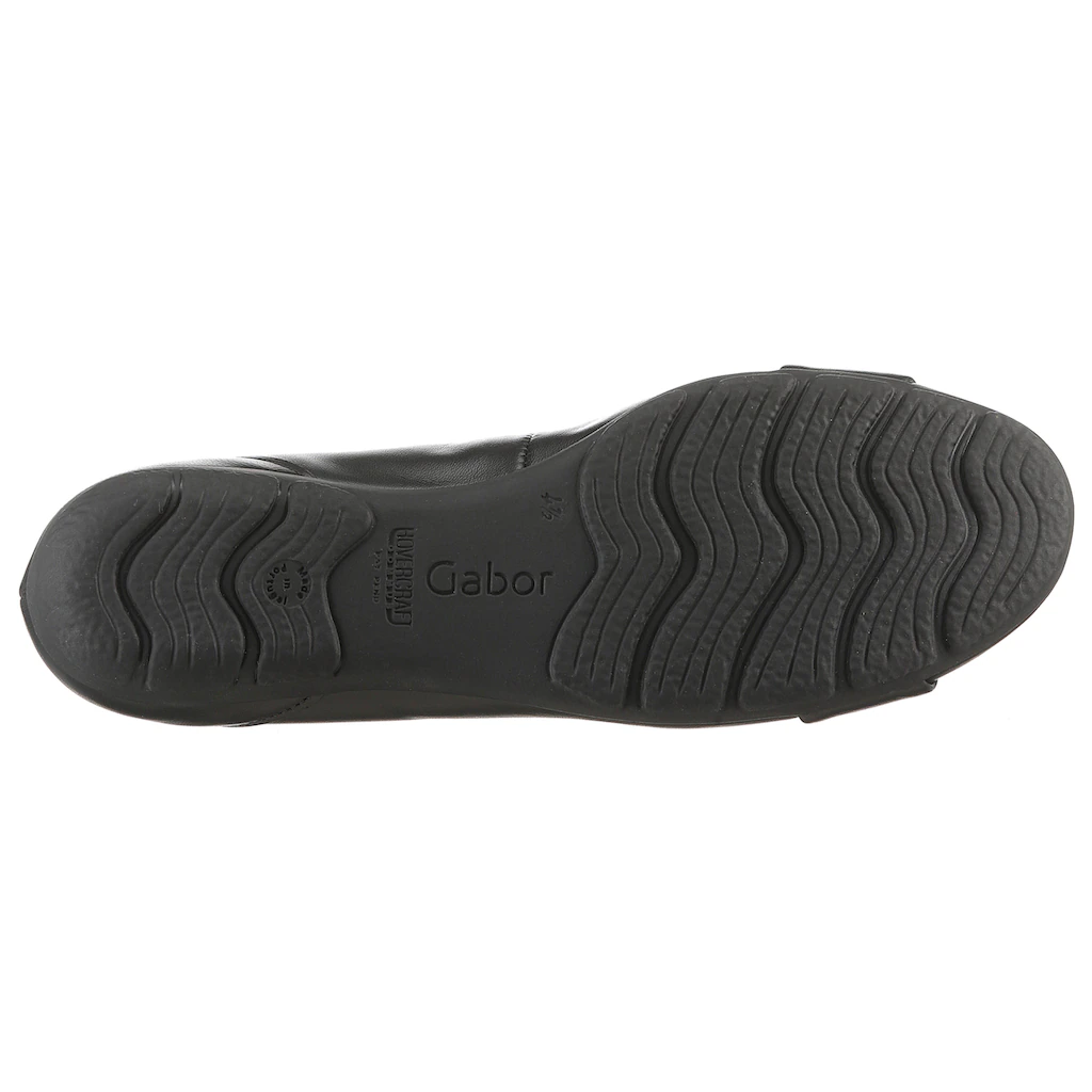 Gabor Ballerina Flache Schuhe Slipper mit Hovercraft Luftkammern-Laufsohle online bestellen Flash Sale