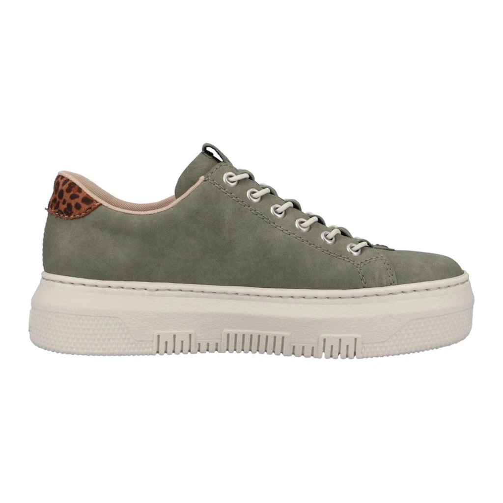 Rieker Slip-On Sneaker mit Leo-Einsatz an der Ferse online kaufen Top Angebot