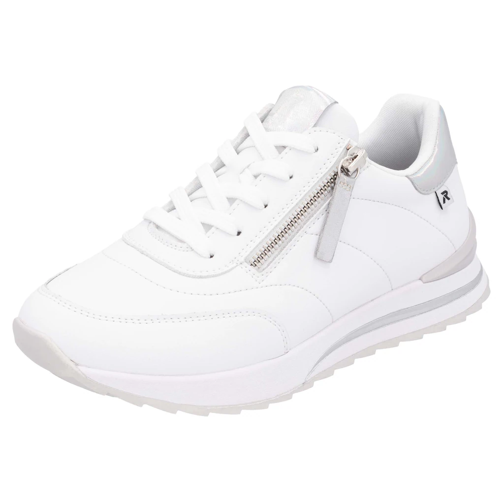 RIEKER Sport Plateausneaker Freizeitschuh Halbschuh Schürschuh in schmaler Form ▷ für