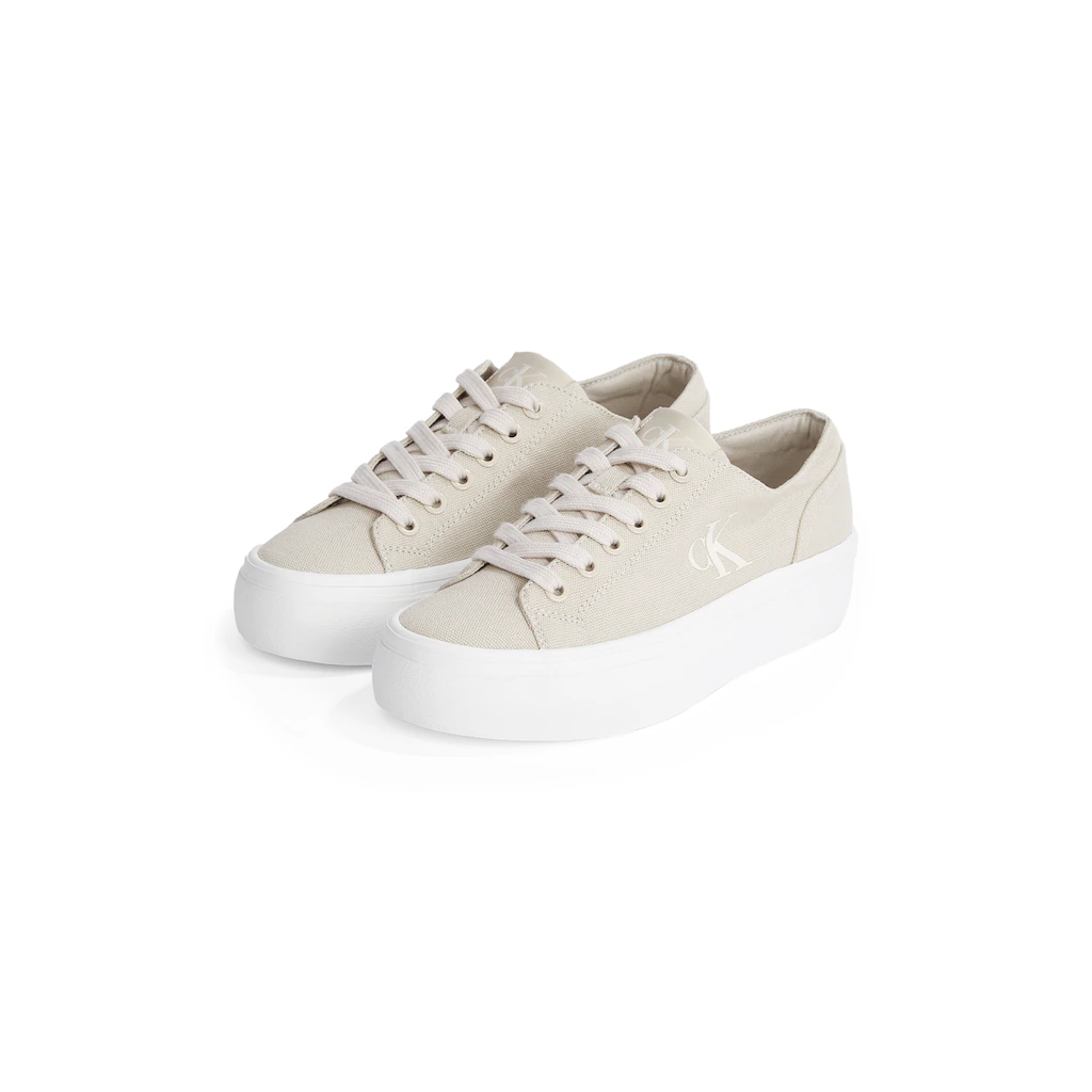 Calvin Klein Jeans Plateausneaker »VULC FLATFORM LOW CV MG« Schnürschuh Freizeitschuh Halbschuh mit seitlichem Logo bestellen