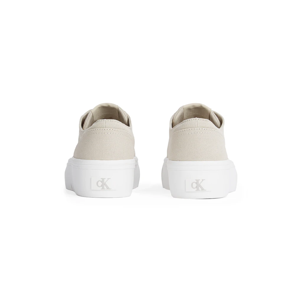 Calvin Klein Jeans Plateausneaker »VULC FLATFORM LOW CV MG« Schnürschuh Freizeitschuh Halbschuh mit seitlichem Logo bestellen Wochenangebot