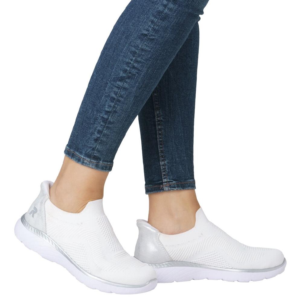 RIEKER Sport Slip-On Sneaker »Ready2GO« Slipper Halbschuh Freizeitschuh mit MemoSoft-Innensohle online bestellen Letzter Tag