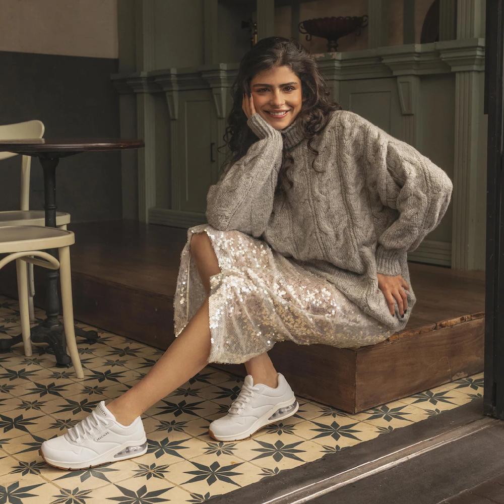Skechers Sneaker »UNO 2-AIR AROUND YOU« mit Skech-Air Luftkammern Freizeitschuh Halbschuh Schnürschuh online kaufen Bis zu 55% Rabatt
