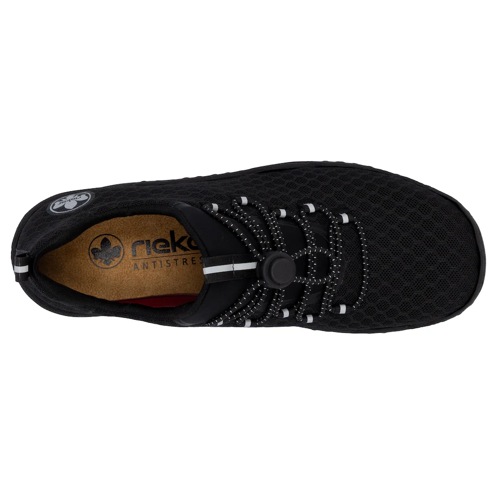 Rieker Slip-On Sneaker Outdoor Schuh Schlupfschuh Slipper mit praktischem Schnellverschluss ▷ für Begrenzt auf 3 Tage