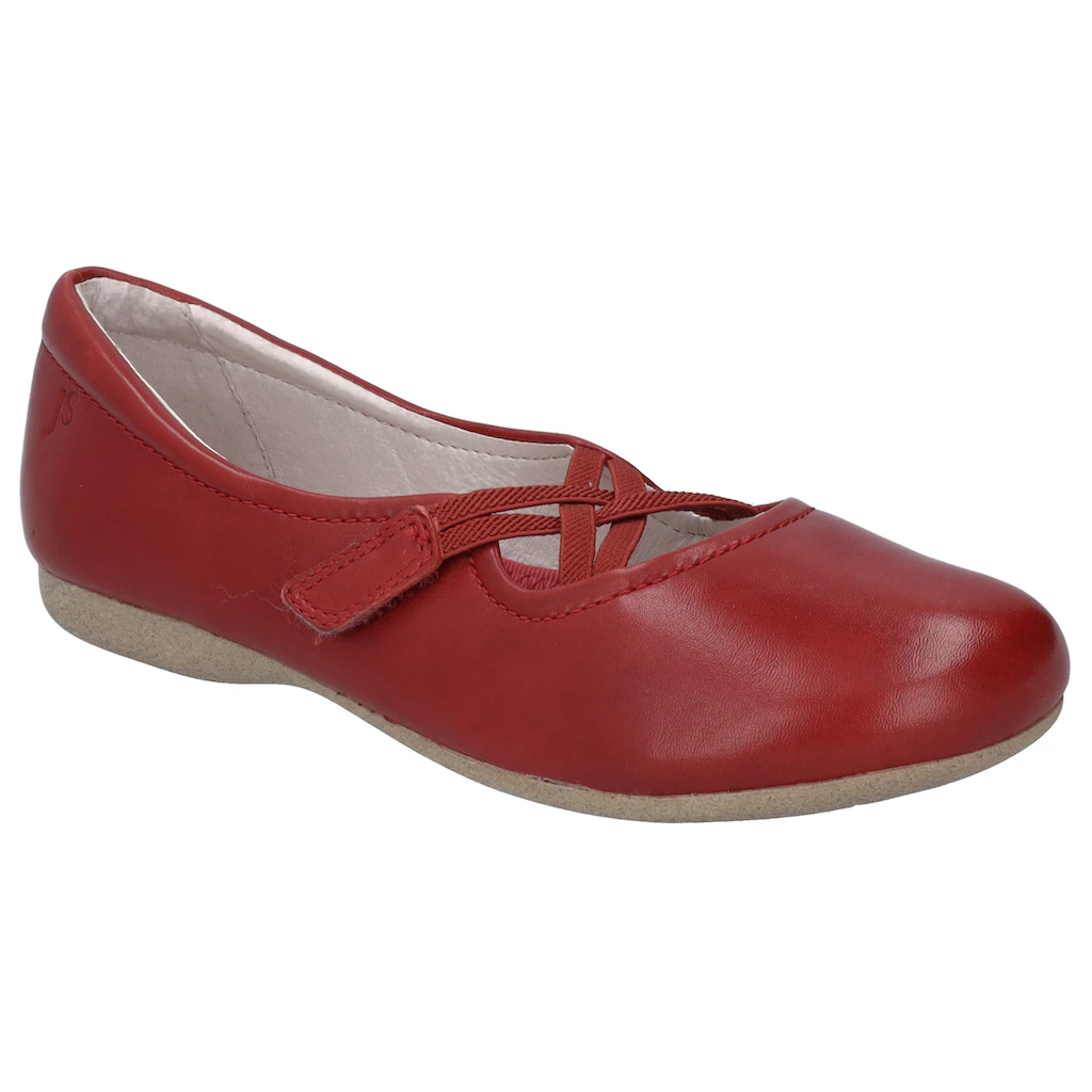 Josef Seibel Riemchenballerina »Fiona« Festtagsschuh Slipper Komfortschuh mit überkreuztem Gummizug online kaufen