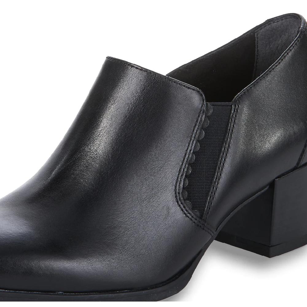 Tamaris Hochfrontpumps »Oceana« Blockabsatz Businessschuh Schlupfschuh mit Stretcheinsätzen bestellen Sonderangebot