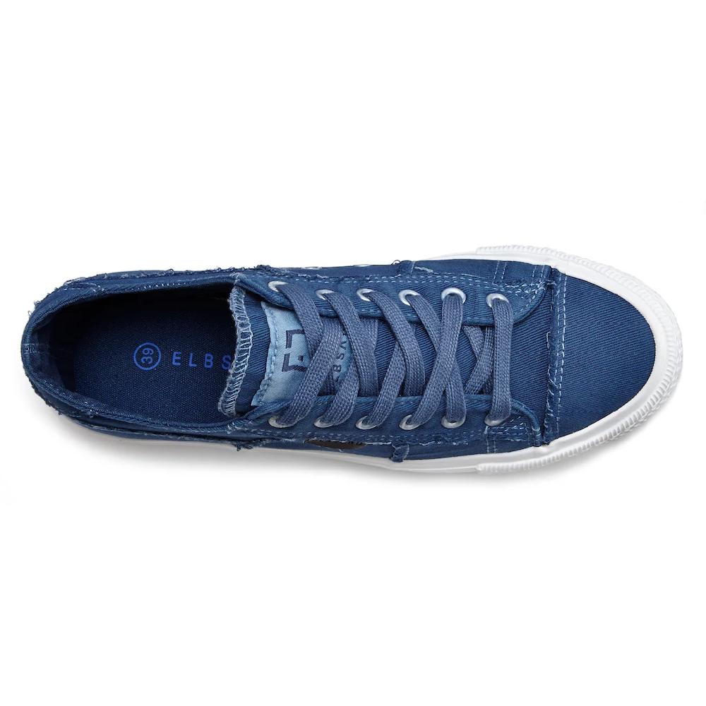 Elbsand Sneaker Schnürhalbschuh Freizeitschuh aus Textil Used-Look VEGAN ▷ für Preisnachlass