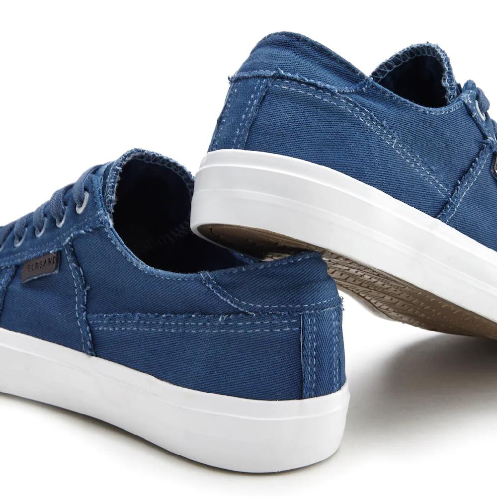 Elbsand Sneaker Schnürhalbschuh Freizeitschuh aus Textil Used-Look VEGAN ▷ für Preisnachlass