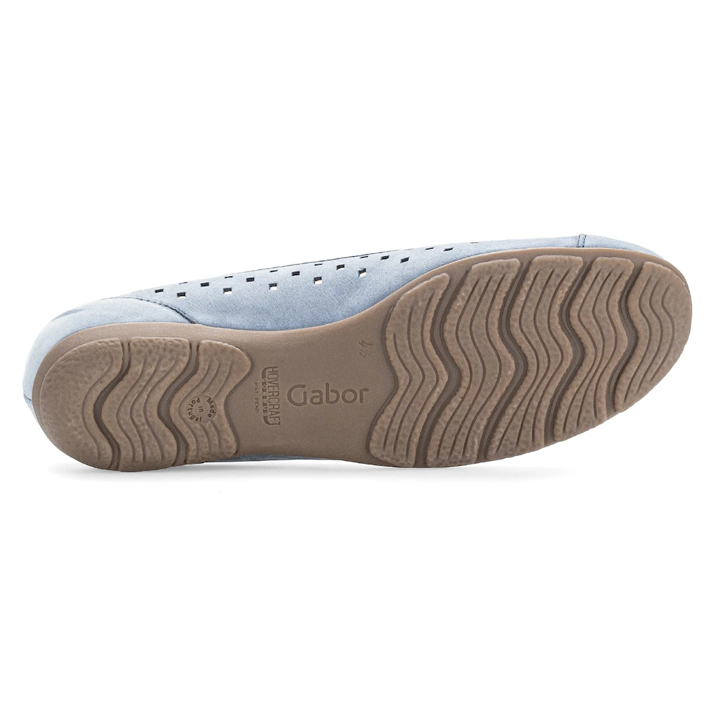Gabor Ballerina Slipper Businessschuh Halbschuh mit Hovercraft Luftkammerlaufsohle kaufen Weihnachtsangebot