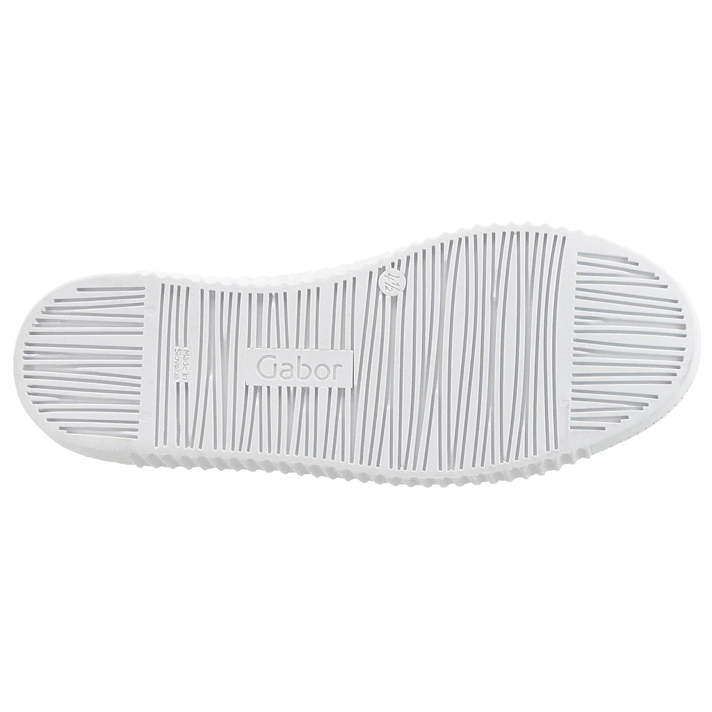 Gabor Plateausneaker Freizeitschuh Halbschuh Schnürschuh mit zwei Reißverschlüssen Lagerräumung