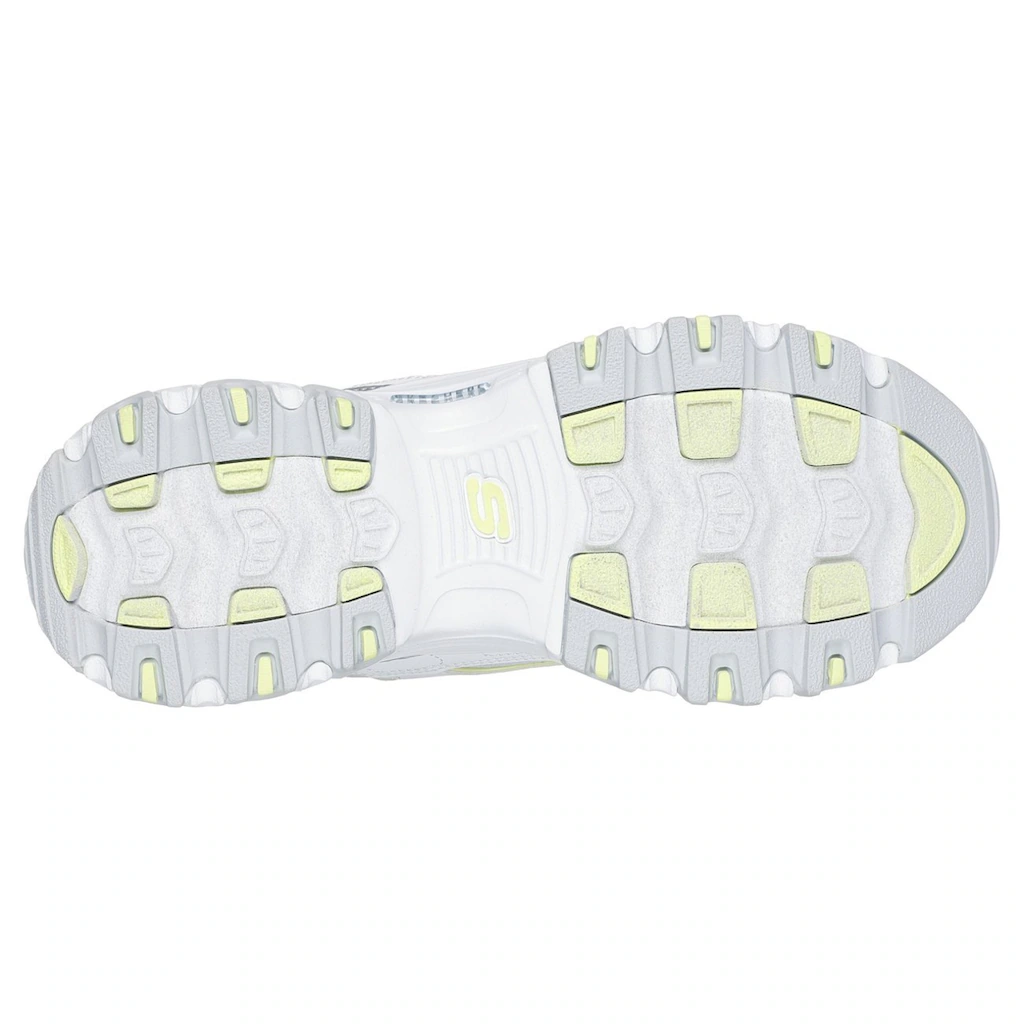 Skechers Sneaker »D'LITES-CHROMATIC« Plateausneaker Schnürschuh mit Metallic Einsätzen bestellen Große Rabatte