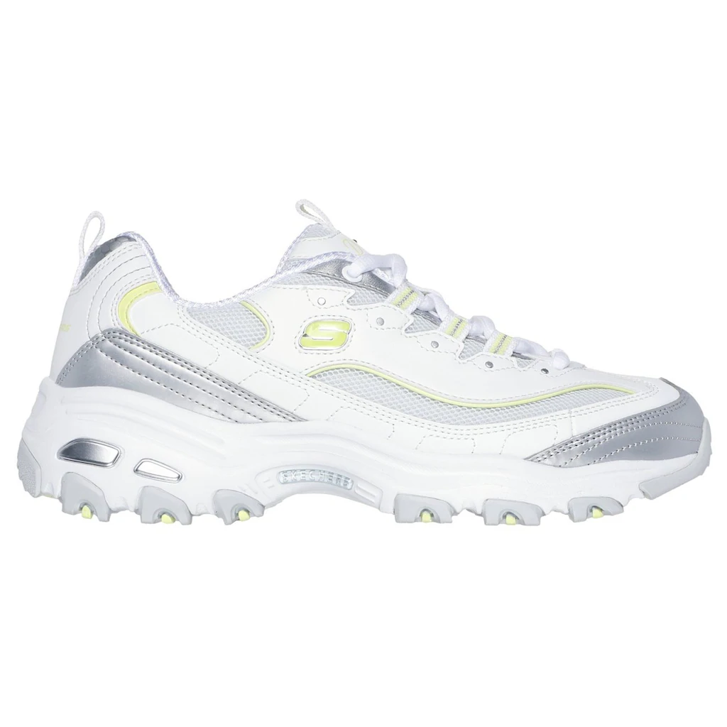 Skechers Sneaker »D'LITES-CHROMATIC« Plateausneaker Schnürschuh mit Metallic Einsätzen bestellen Große Rabatte