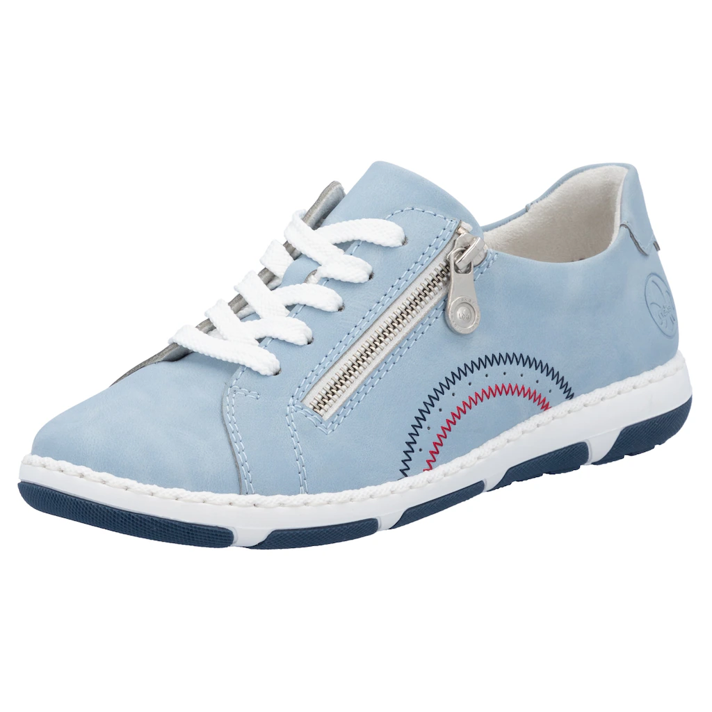 Rieker Sneaker Halbschuh Schnürschuh Freizeitschuh mit sportiver Laufsohle online bestellen