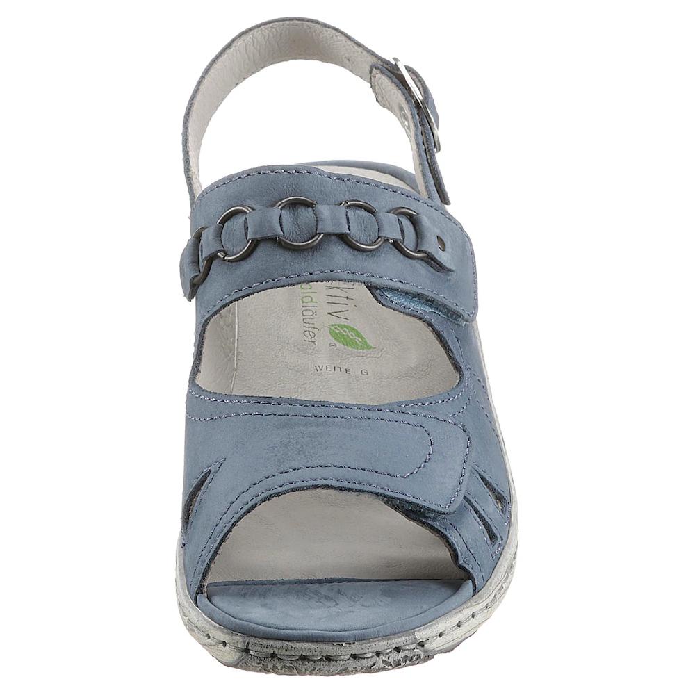 Waldläufer Riemchensandale »GARDA« Sommerschuh Sandalette Keilabsatz mit Druckknopf G-Weite online kaufen Kauf eins, bekomm eins gratis