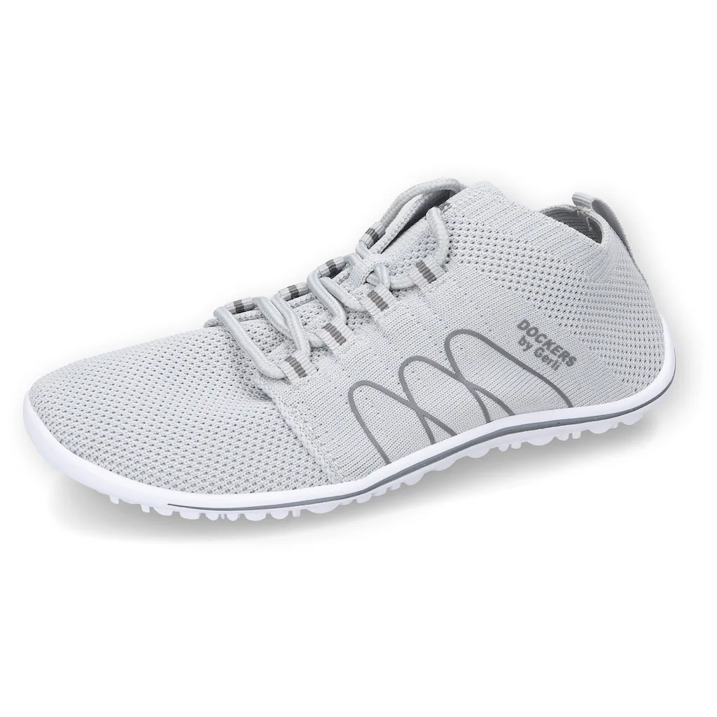 Dockers by Gerli Barfußschuh Sneaker Schnürschuh mit Wechselfußbett