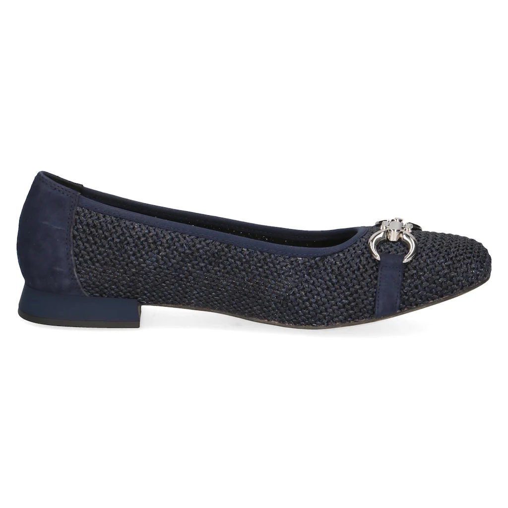 Caprice Ballerina Blockabsatz Bequemschuh Businessschuh mit Schmuckelement Bis zu 65% Rabatt