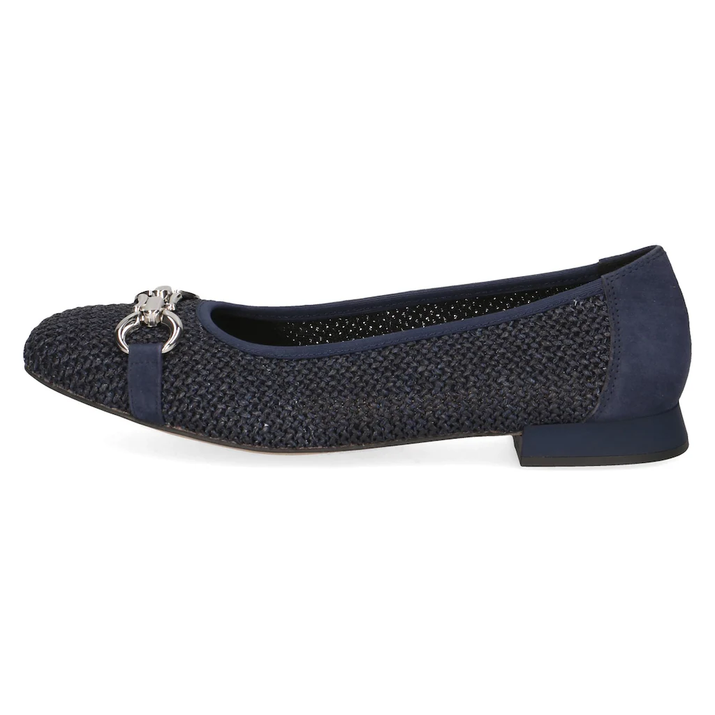 Caprice Ballerina Blockabsatz Bequemschuh Businessschuh mit Schmuckelement Bis zu 65% Rabatt